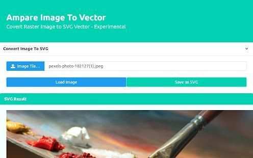Ampare Image To SVG Free स्क्रीनशॉट 1