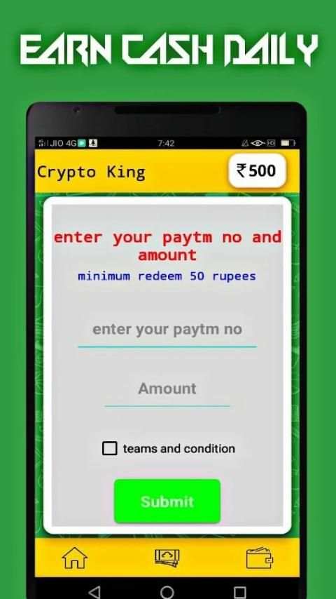 Crypto King - Earn Daily Cash screenshot 2