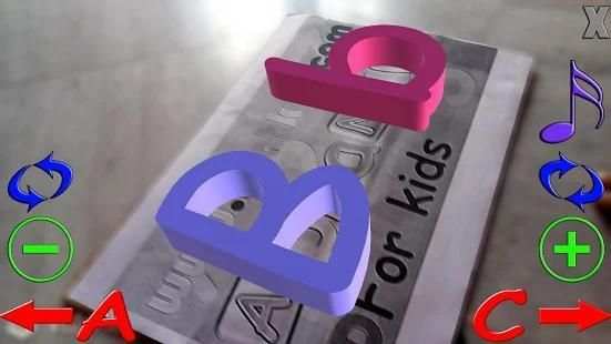 AlphaNum - Augmented Reality Kids Learning App स्क्रीनशॉट 1