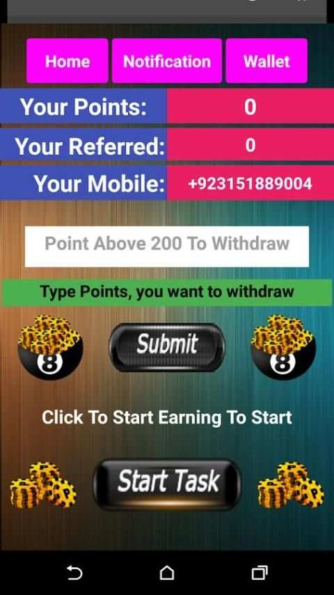 Earn 8BP Coins स्क्रीनशॉट 1