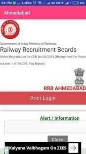 Railway Application Status |Group-D| Loco Pilot screenshot 1