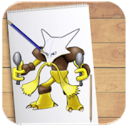 How to Draw All Pokemon Go Characters आइकन