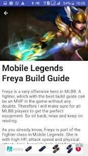 Newest Mobile Legends Guide screenshot 1