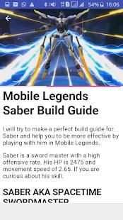 Newest Mobile Legends Guide screenshot 2