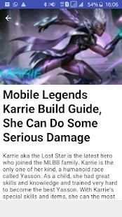 Newest Mobile Legends Guide screenshot 3