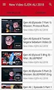 New Video EJEN ALI 2018 2 تصوير الشاشة
