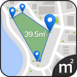 Map Area Calculator - using GPS and Google Maps आइकन