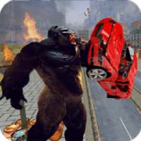 Angry Wild King Kong Rampage: Gorilla City Smasher