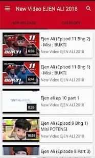 New Video EJEN ALI 2018 1 تصوير الشاشة