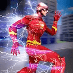 Speed Flash Superhero Fighting City Rescue icon