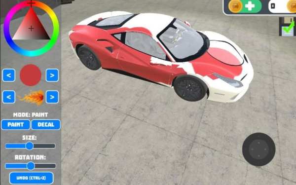 Car Driving Ferrari Game screenshot 2