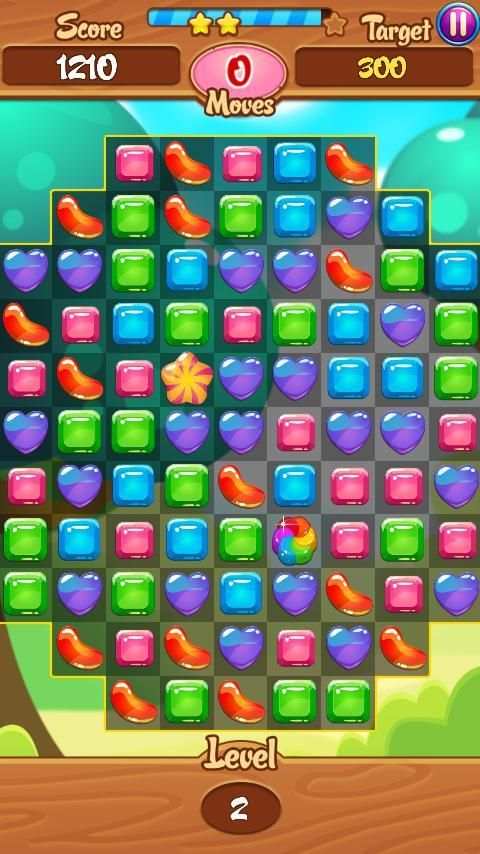 Sweet Candy Saga स्क्रीनशॉट 1