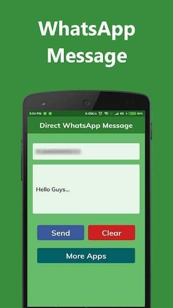 Direct WhatsApp Message - Without Contact screenshot 1