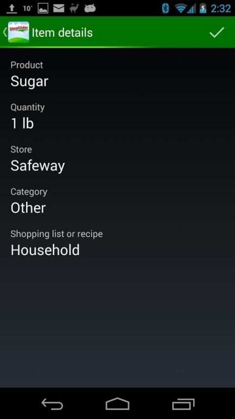 ShopGlider Shopping List screenshot 2