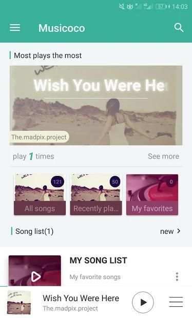 Free Offline Music Player - Local, Without Wifi screenshot 3