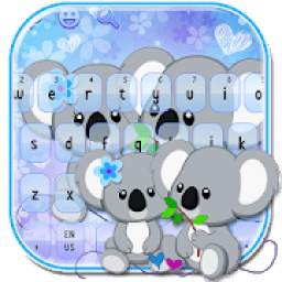 Cute Koala Keyboard 10001002