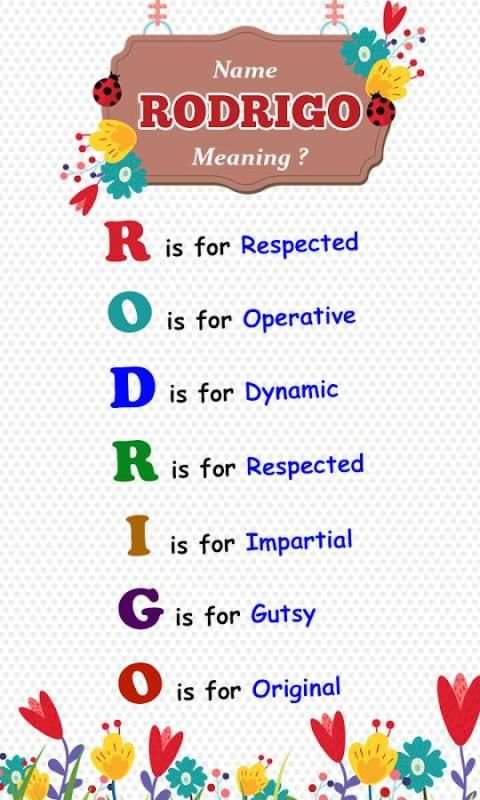 My Name Meanings App स्क्रीनशॉट 3