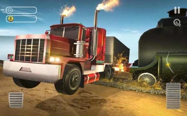 Train Vs Truck Racing Games 2018 - Truck Simulator screenshot 3