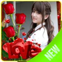 Photo In Hole Love Frame Photo Editor on 9Apps