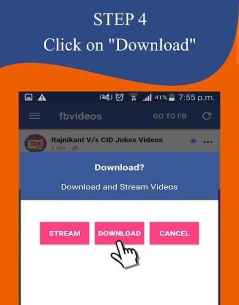 fbvideos -Download facebook videos screenshot 6