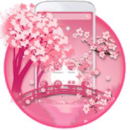 Pink Sakura Romantic Theme