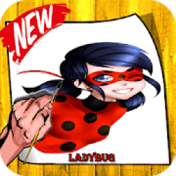 ikon how to draw Ladybug