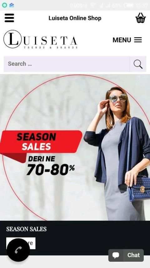 Luiseta Online Shop screenshot 3