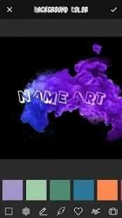 Name 3D Effect Smoke Art Trends screenshot 1