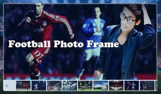 Football photo frame screenshot 1