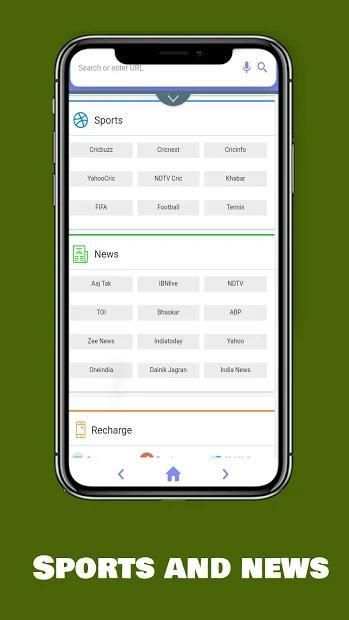 Hubli Browser - Fastest browser ever स्क्रीनशॉट 1
