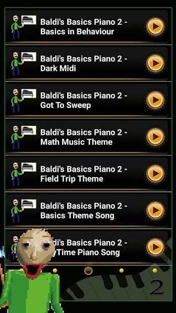 Scary Basics in Education Learning Piano Song 2 screenshot 3