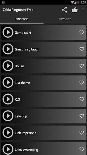 Zelda Ringtones Free screenshot 4