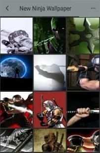 Wallpaper Ninja Hitam screenshot 4