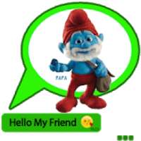 chat Smurfs on 9Apps