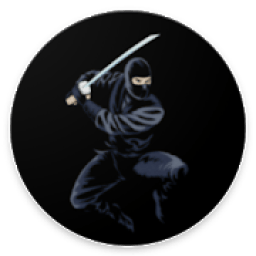 ikon Wallpaper Ninja Hitam