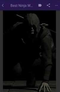 Wallpaper Ninja Hitam screenshot 2