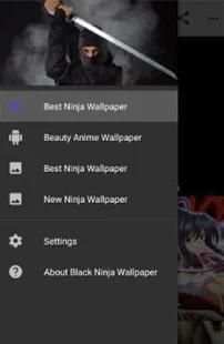Wallpaper Ninja Hitam screenshot 5