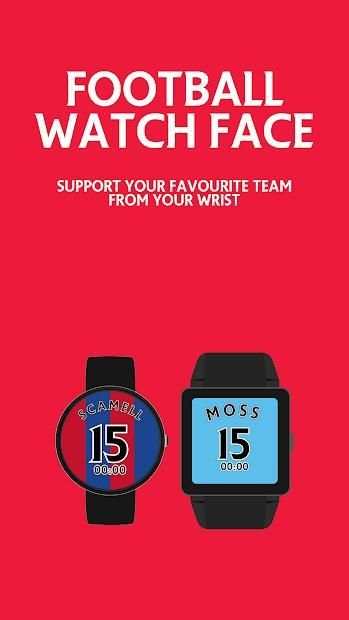 Football Watch Face screenshot 6