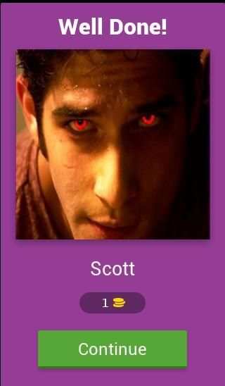 Quiz teen wolf screenshot 17