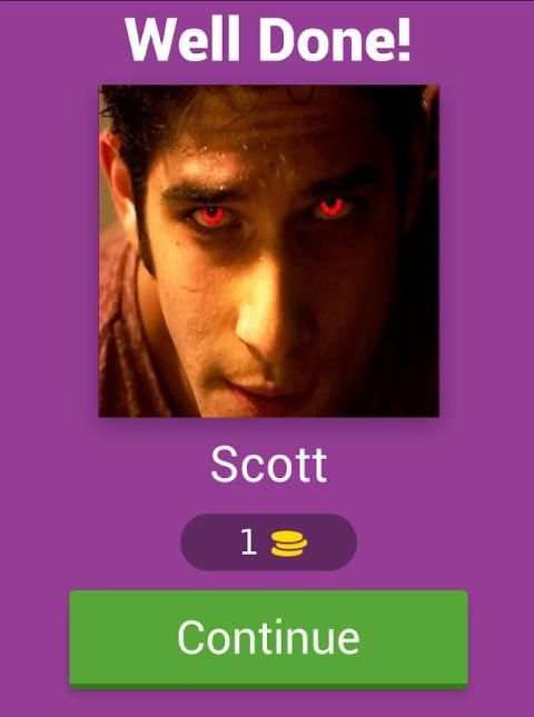 Quiz teen wolf screenshot 5
