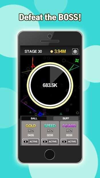 Idle Ninja Dagger: Number Brick Breaker screenshot 1