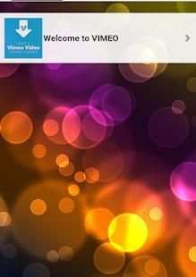 VIMEO Downloader 3 تصوير الشاشة