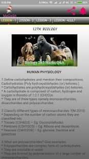 12th Biology स्क्रीनशॉट 1