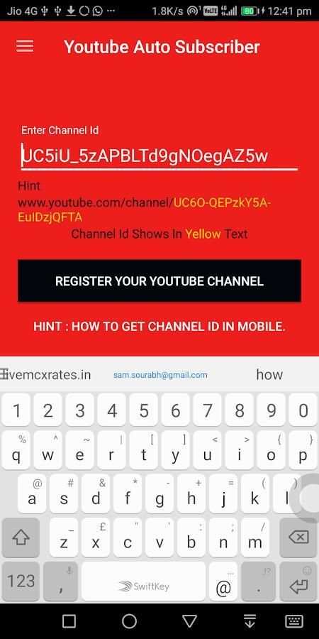 YouTube Auto Subscriber स्क्रीनशॉट 1