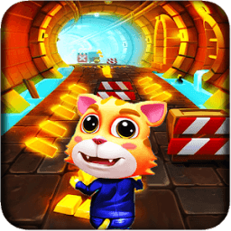 Cat gold run:talking cat subway tom rush icon