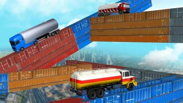 Impossible Car - Driving Truck Simulator स्क्रीनशॉट 1