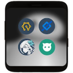 Flat icon pack - flat themes आइकन