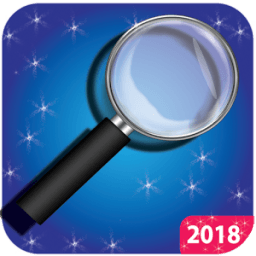 मैग्निफायर, ग्लास के साथ ग्लासिंग ग्लासिंग 2018 आइकन