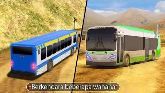 simulator bus menanjak: pelatih transportasi turis screenshot 1