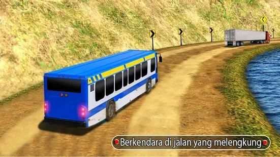 simulator bus menanjak: pelatih transportasi turis screenshot 5
